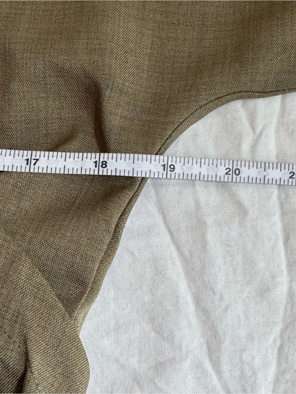 Khaki 2-Pieces Pant with Pockets and V-Neck Top Size XXL Short Sleeved - Picture 5 of 16